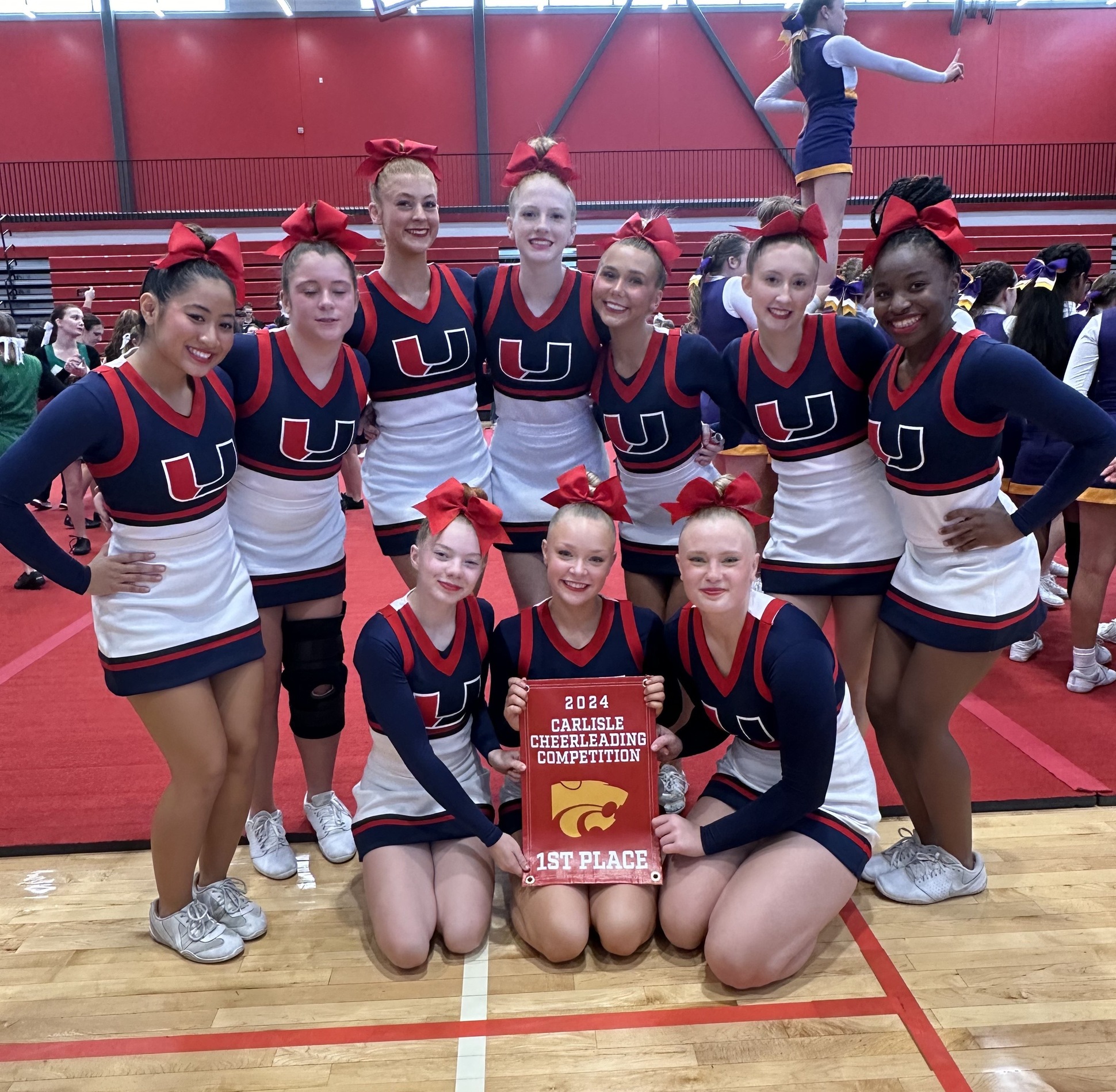 Cheer Squad Takes Home First Place in Carlisle