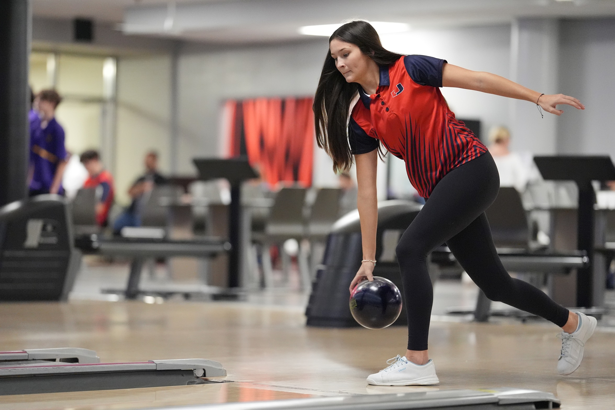 Girls Bowling Beat the Dragons on Senior Night