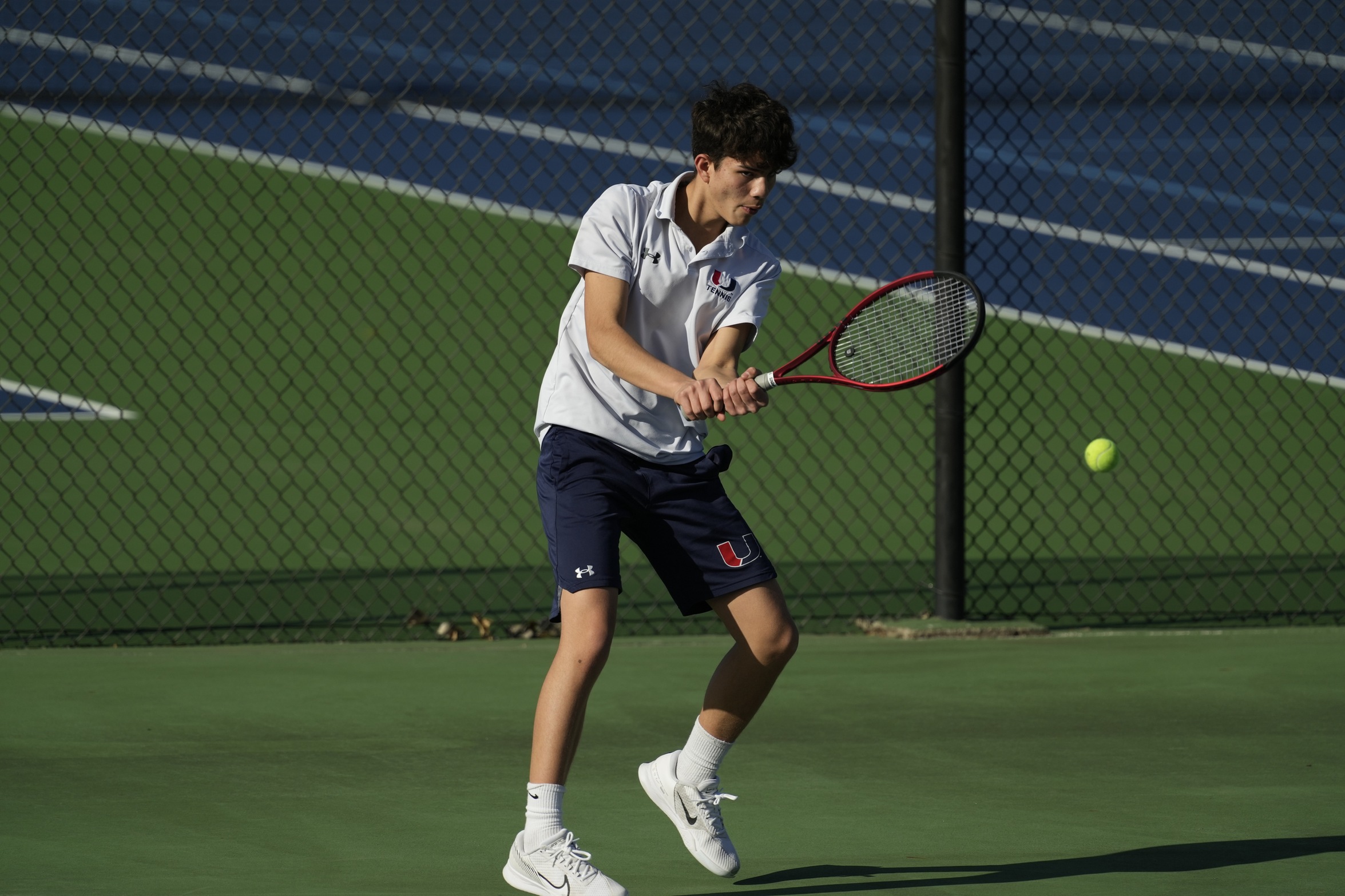 J-Hawk Tennis Makes Up Meet Versus Dowling